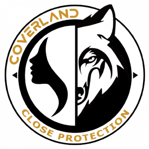 logo coverland protection rapprochée sécurité privée